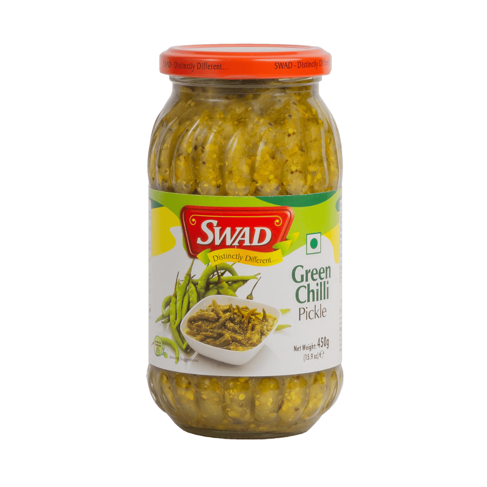 SWAD Green Chilli Pickle 450g